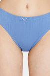 Rosaline Cyber Grove Medium Rise Full Coverage Bikini Panty (Pack of 3) - Multicolor — thumbnail 13